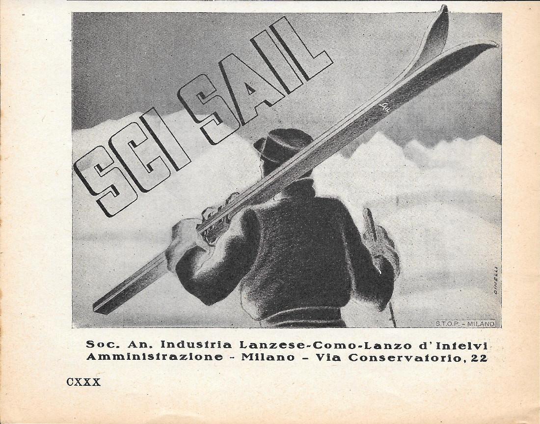 Sci Sail. Advertising 1935