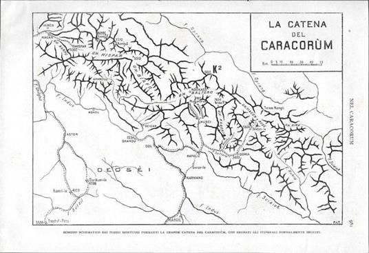 La catena del Caracorum. Stampa 1928 - copertina