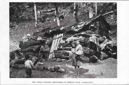 Capanna di Addetti alle Carbonare_Paesaggio di Valle Fondillo. Stampa 1928 - copertina