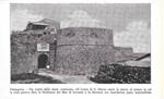 Famagosta, un tratto delle mura veneziane/Rovine di un pozzo in Messauria. Stampa 1934