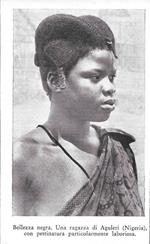 Una ragazza di Aguleri, Nigeria. Stampa 1934