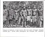 Indigeni di Ambrym (Vanuatu). Stampa 1934