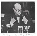 Churchill al Congresso di Washington. Stampa 1934