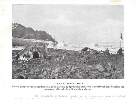 Groenlandia: Ritorno alla costa/Il campo sulla costa. Stampa 1934 - 2