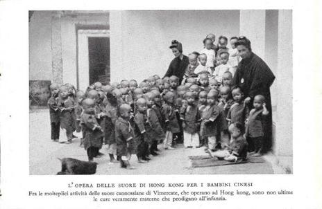 L' Opera delle suore di Hong Kong/Il Delegato Apostolico e il Presidente Cinese. Stampa 1934 - copertina