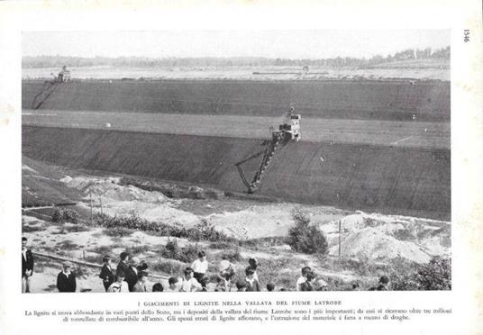 I giacimenti di lignite nella vallata del Fiume Latrobe. Stampa 1934 - copertina