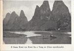 Il fiume Kwei tra Kwei lin e Yang so, Cina meridionale. Stampa 1934