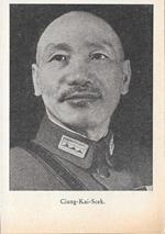 Ciang-Kai-Scek. Stampa 1934