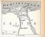 Le foci del Nilo. Stampa 1934