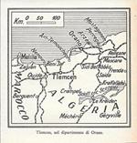 Tlemcen, nel dipartimento di Orano. Stampa 1934