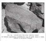 Masso con incisioni presso Tarat/Iscrizioni in Tifinagh a Zuila. Stampa 1934