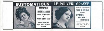 Eustomaticus - Le Polveri Grasse. Advertising 1923 - copertina