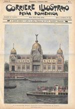 Il Padiglione Reale Italiano all'Esposizione di Parigi (ill. G. Gigante). Stampa 1900