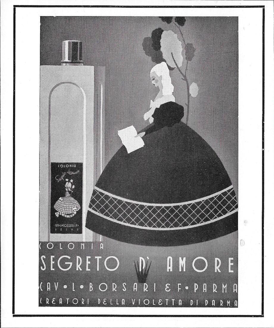 Colonia Segreto D'Amore, Cav. L. Borsari & F. Advertising 1939
