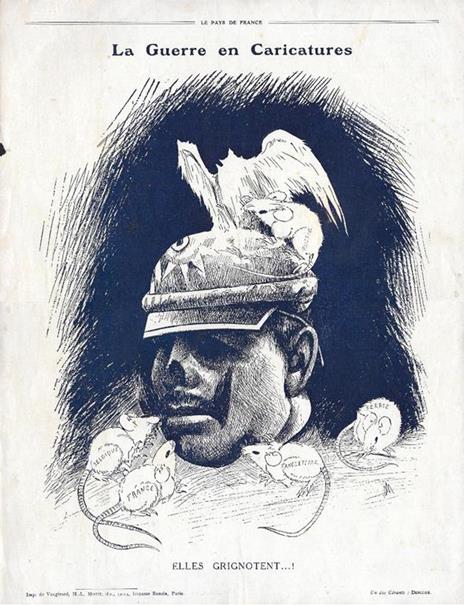 Le Front Oriental, Communiques officiels / La Guerre en Caricatures. Stampa 1915 - 2