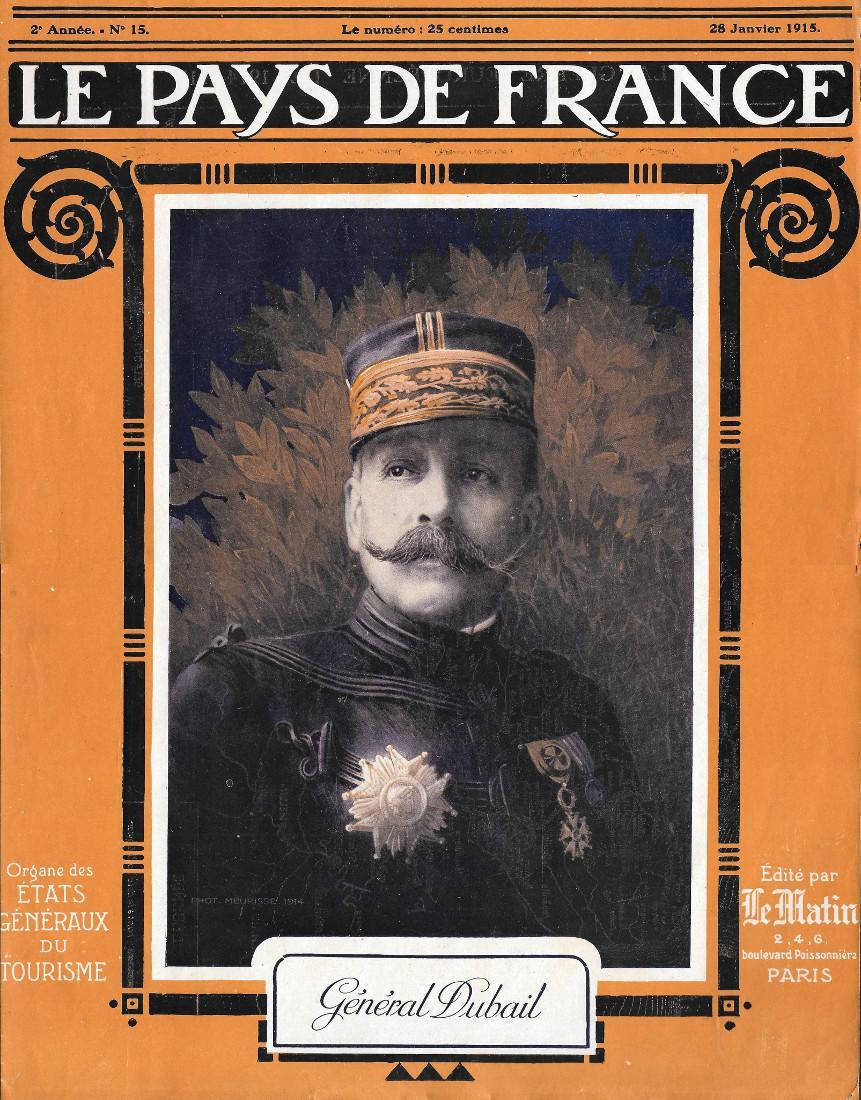 Le Front Occidental. 3-12-1914/21-2-1914 / Général Dubail. Stampa 1915