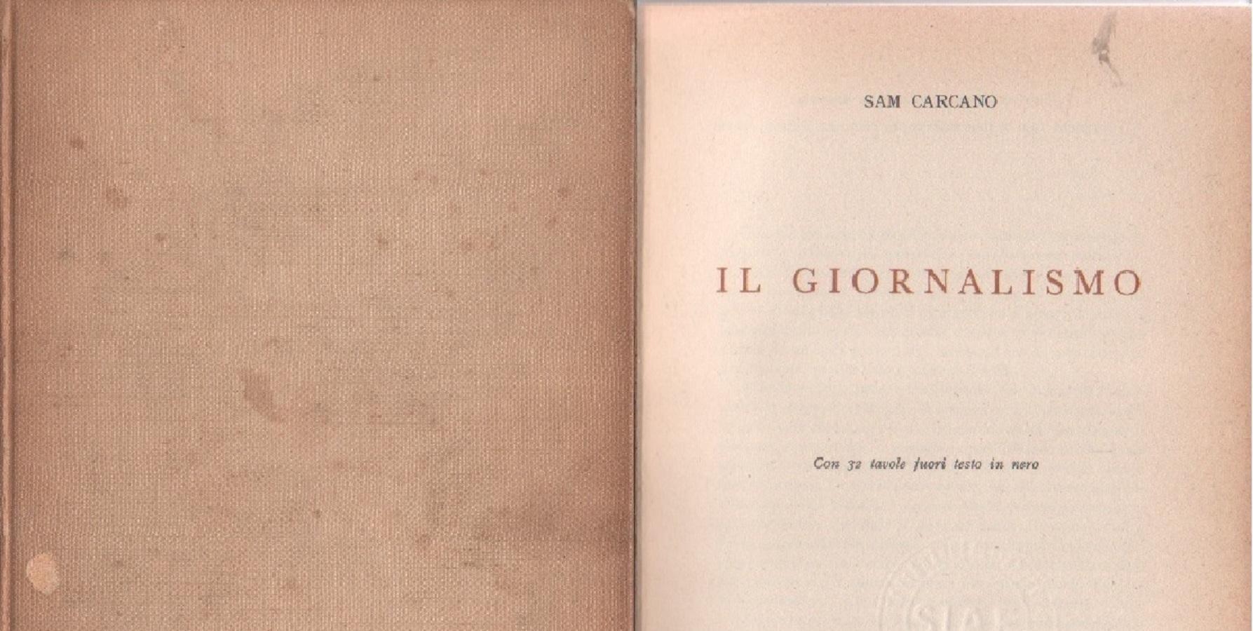 Il giornalismo - Sam Carcano