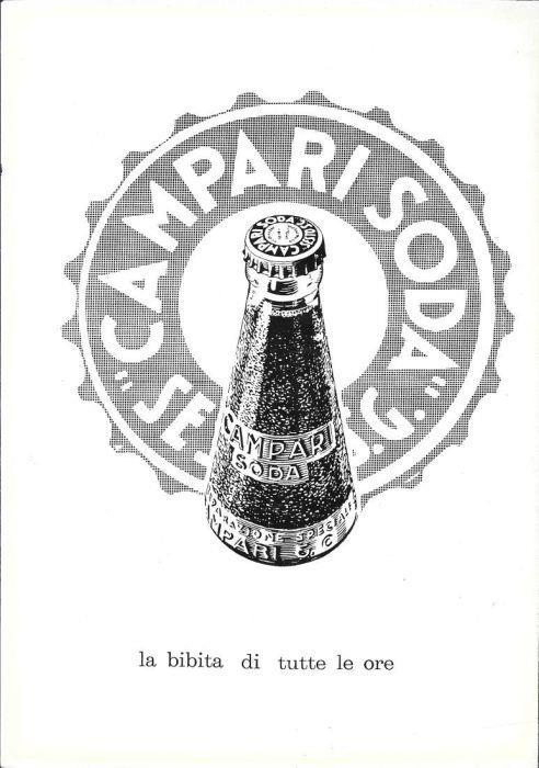 Campari Soda. La bibita in tutte le ore / Roger & Gallet. Acqua di Colonia. Advertising 1962 - copertina