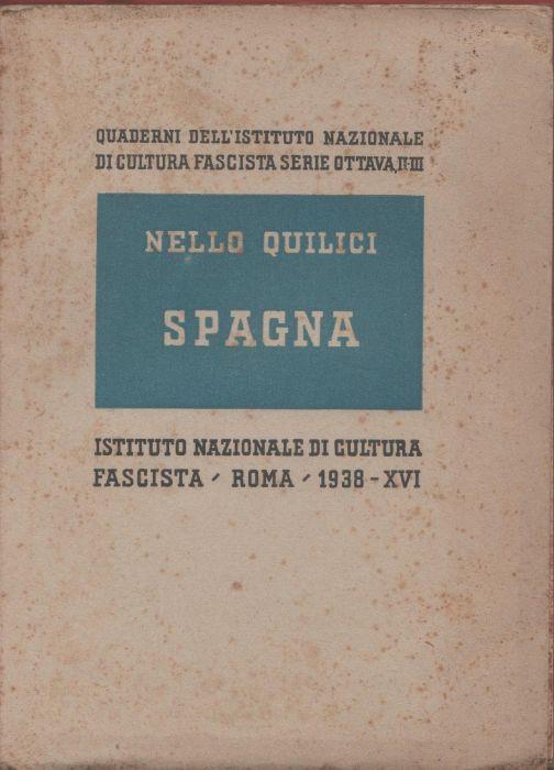Spagna - Nello Quilici - Nello Quilici - copertina