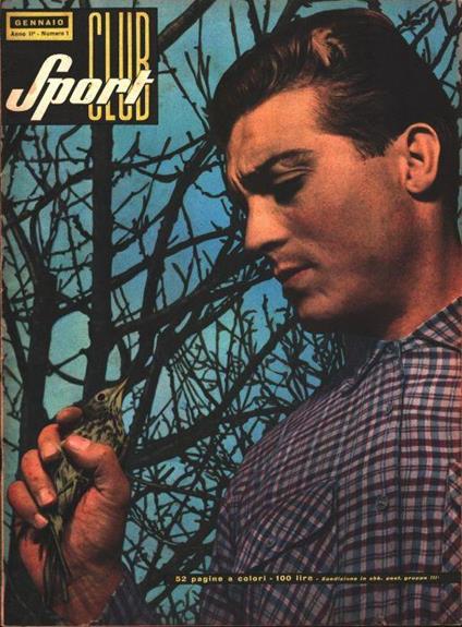 Sport Club. Anno II. 1954. N. 1 - copertina