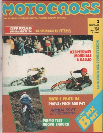 Motocross. n. 2/1984 - copertina