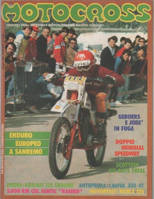 Motocross. n. 6/1983 - copertina