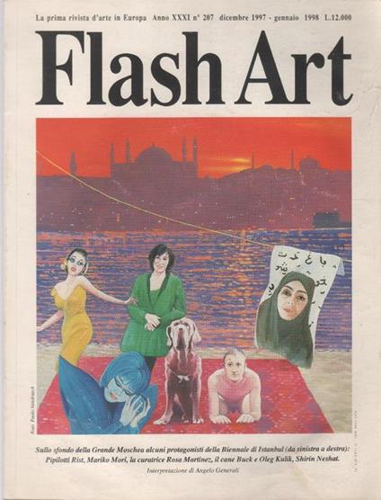 Flash Art. n. 207. Dicembre 1997 - copertina