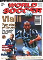 World Soccer. 1996 january. Vialli your player of the year
