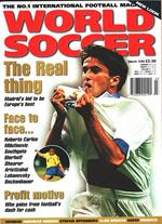 World Soccer. 1998 march. The real thing Face to face
