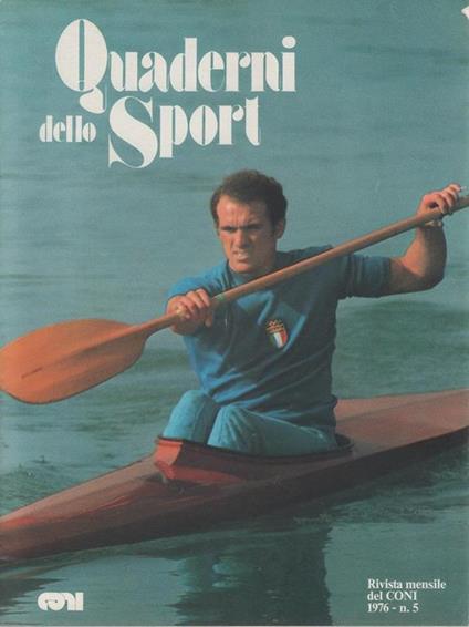 Quaderni dello Sport. Rivista ufficiale CONI. 1976 n. 5 - copertina