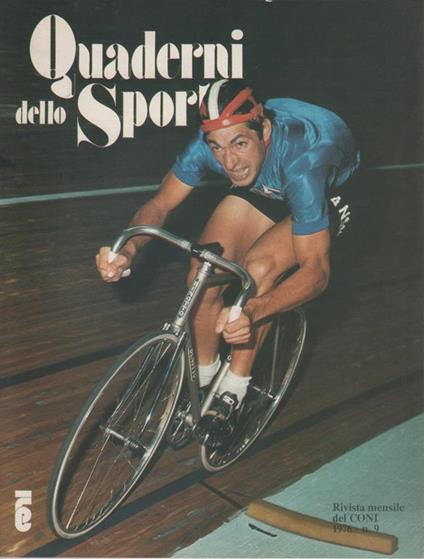 Quaderni dello Sport. Rivista ufficiale CONI. 1976 n. 9 - copertina