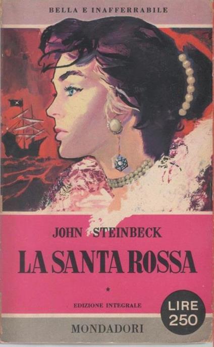 La santa rossa - John Steinbeck - copertina