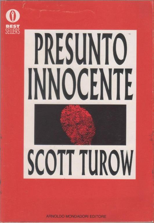 Presunto innocente - Scott Turow - copertina
