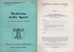 Medicina dello Sport N 7 Luglio 1970