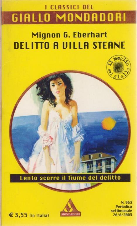 Delitto a villa Steane - Mignon G. Eberhart - Mignon G. Eberhart - copertina