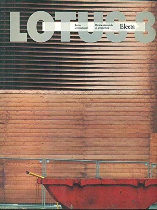 Lotus International. n. 82. Settembre 1994 - copertina