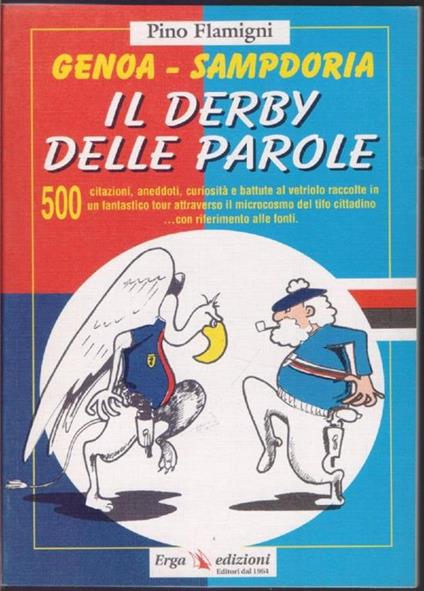 Genoa - Sampdoria Il derby delle parole + Pino Flamini - copertina