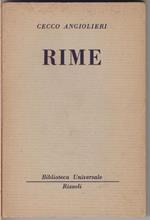 Rime ( 1446-1447 B.U.R.) - Cecco Angiolieri