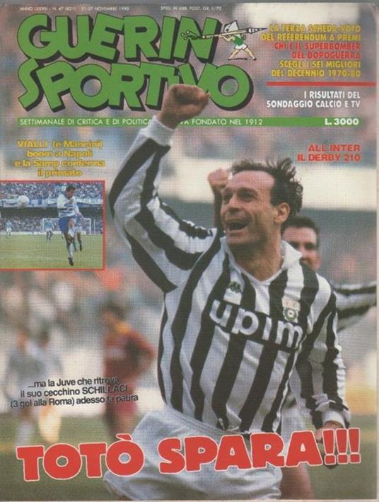 Guerin Sportivo n. 47. 1980 - copertina