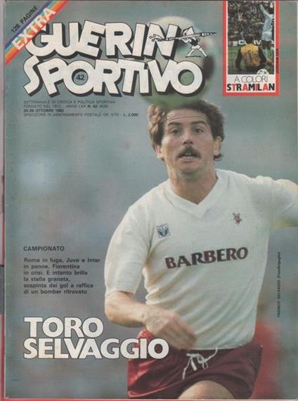 Guerin Sportivo n. 42. 1982 - copertina