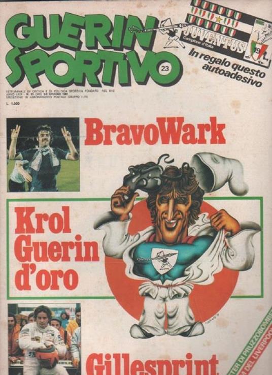 Guerin Sportivo n. 23. 1981 - copertina