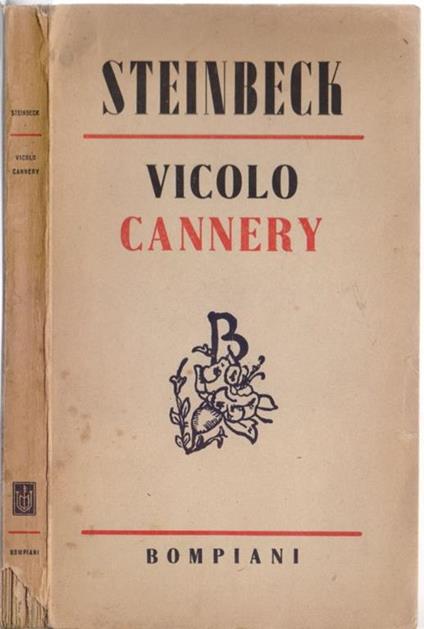 Vicolo - John Steinbeck - John Steinbeck - copertina