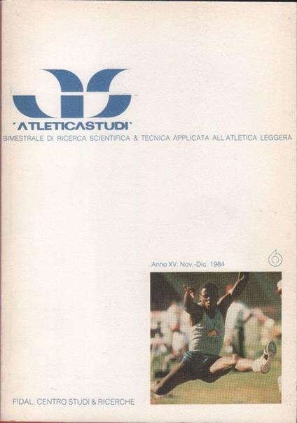 AS. Atletica studi. Anno XV. Novembre/dicembre 1984 - copertina