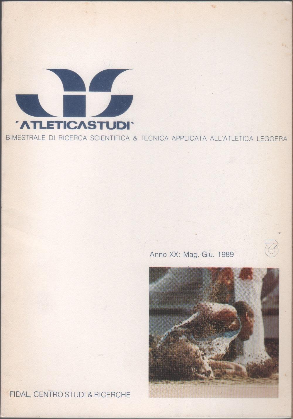 AS. Atletica studi. Anno XX. Maggio/giugno 1989
