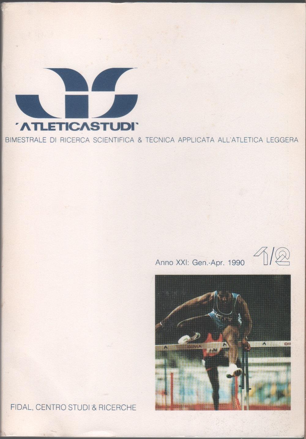 AS. Atletica studi. Anno XXI. Gennaio/aprile 1990