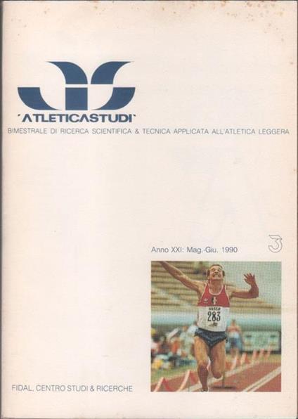 AS. Atletica studi. Anno XXI. Maggio/giugno 1990 - copertina