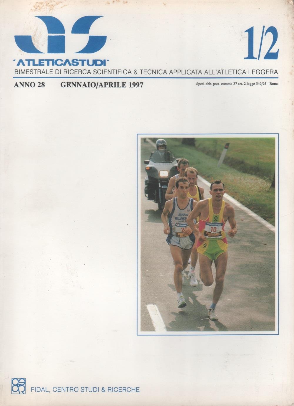 AS. Atletica studi. Anno XXVIII Gennaio/aprile 1997