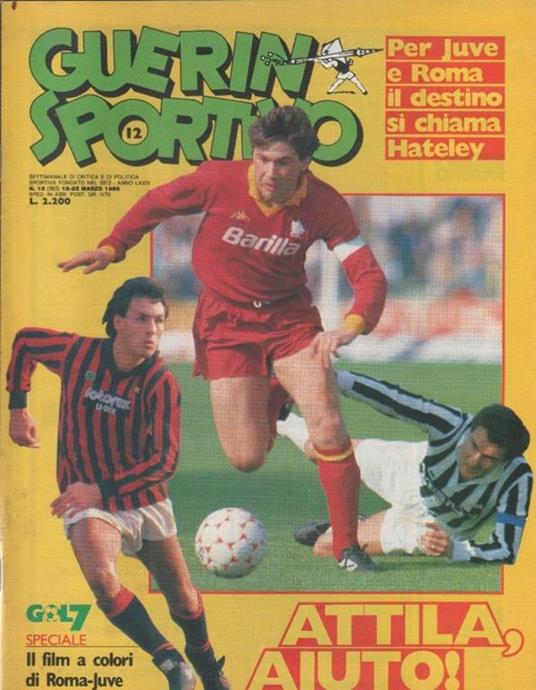 Guerin Sportivo n. 12. 1986 - copertina