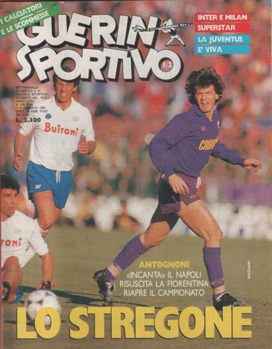 Guerin Sportivo n. 1/2. 1987 - copertina