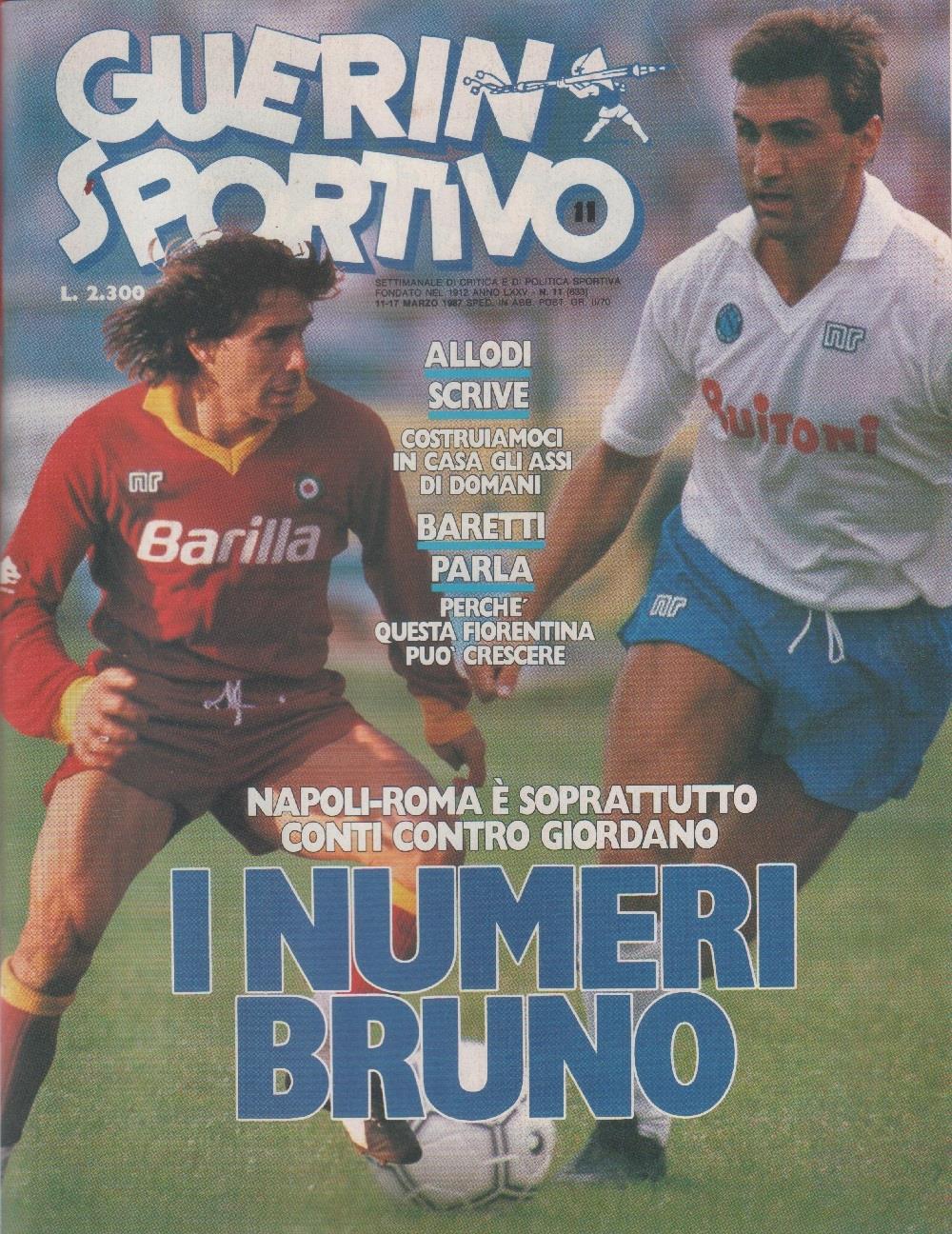 Guerin Sportivo n. 11. 1987
